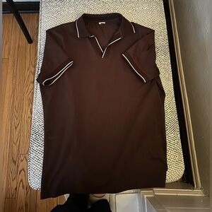 State and Liberty "The Rhett" Brown With White Tipped Polo